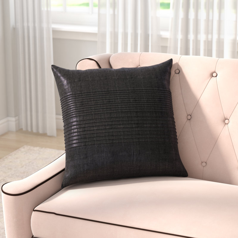 Willa Arlo Interiors Arber Pleated Throw Pillow Cover & Reviews Wayfair